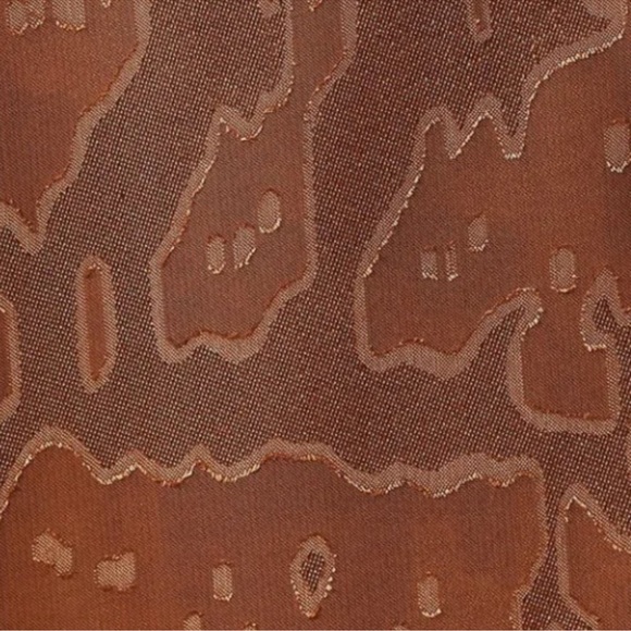 BHLDN Anthropologie Hutch Aldean long wrap dress in rust gold XXL - Picture 4 of 4